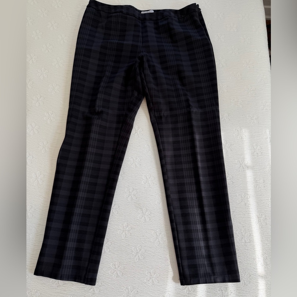Pants Plaid black and gray size 14 - Picture 8 of 16